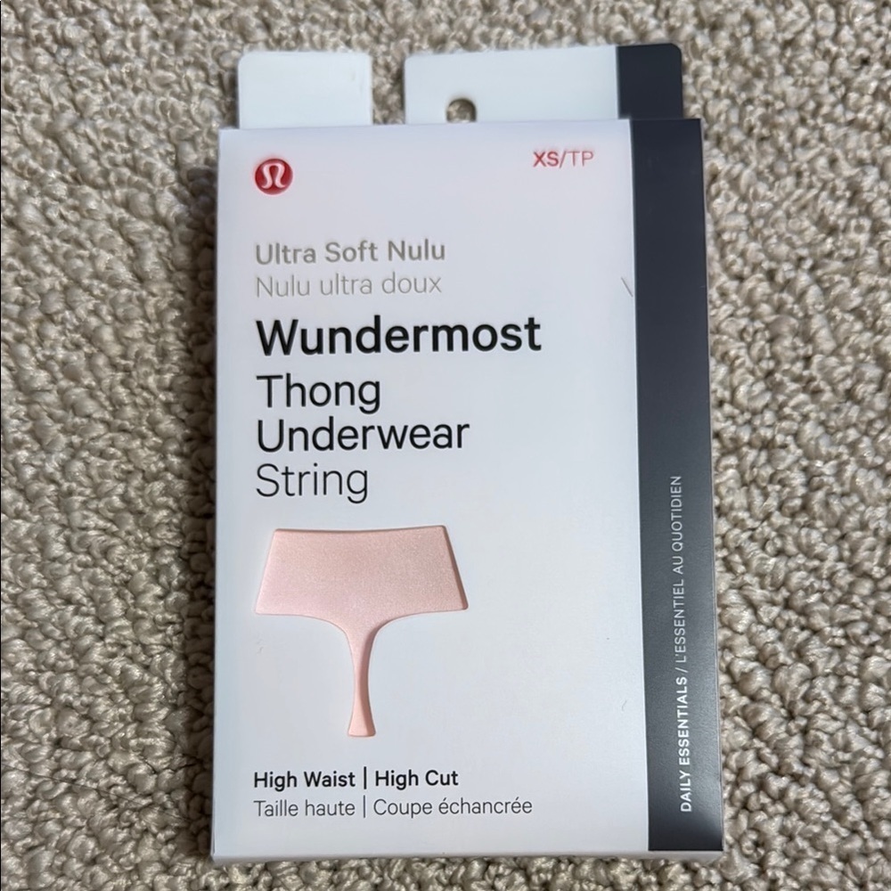 Lululemon Wundermost thong - NEW IN BOX